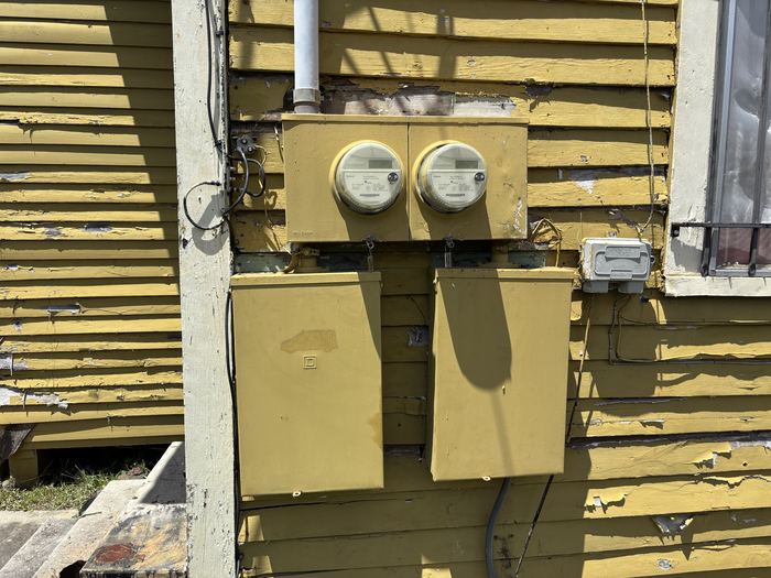 Twin electric meter install by TK Electric in New Orleans, LA
