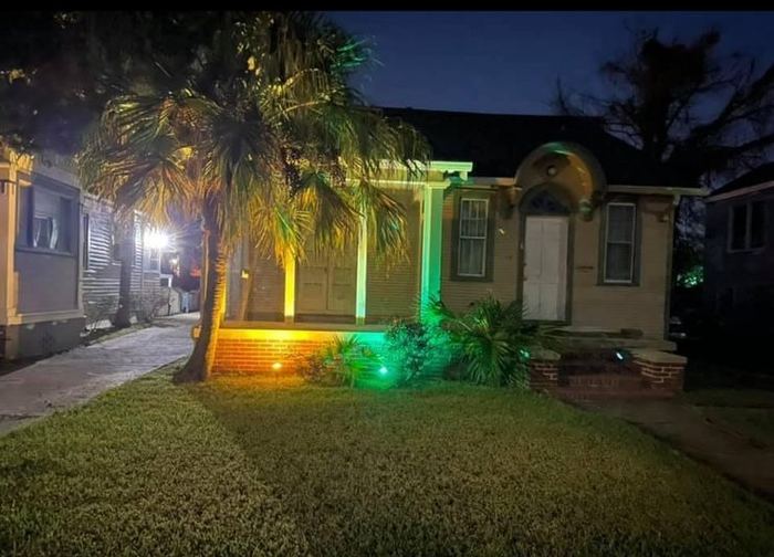 Landscape uplighting installed by TK Electric in New Orleans, LA